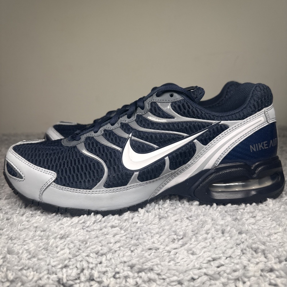 Nike Air Max Torch 4 343846-411 Men's Size 11 Blue Silver Running Shoes - Picture 4 of 8